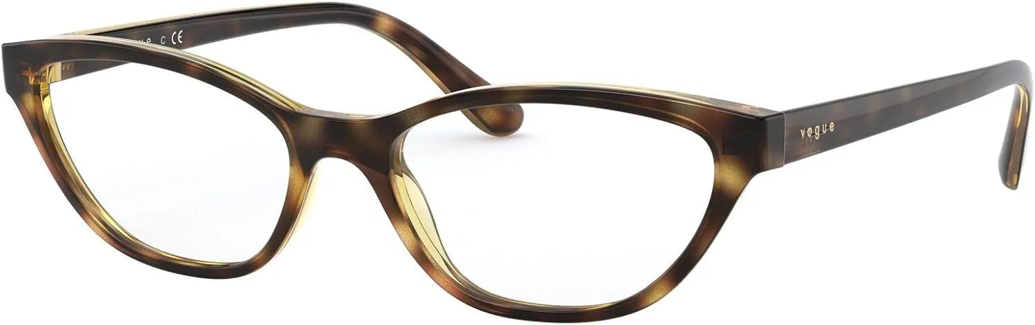 Vogue Eyewear Women's Vo5309f Low Bridge Fit Cat Eye Prescription Eyewear Frames