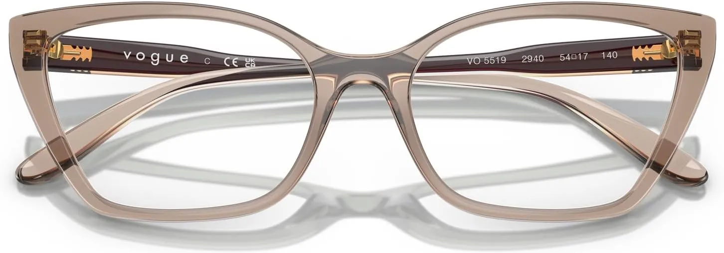 Vogue Eyewear Women's Vo5519 Cat Eye Prescription Eyewear Frames