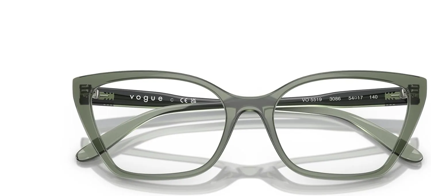 Vogue Eyewear Women's Vo5519 Cat Eye Prescription Eyewear Frames