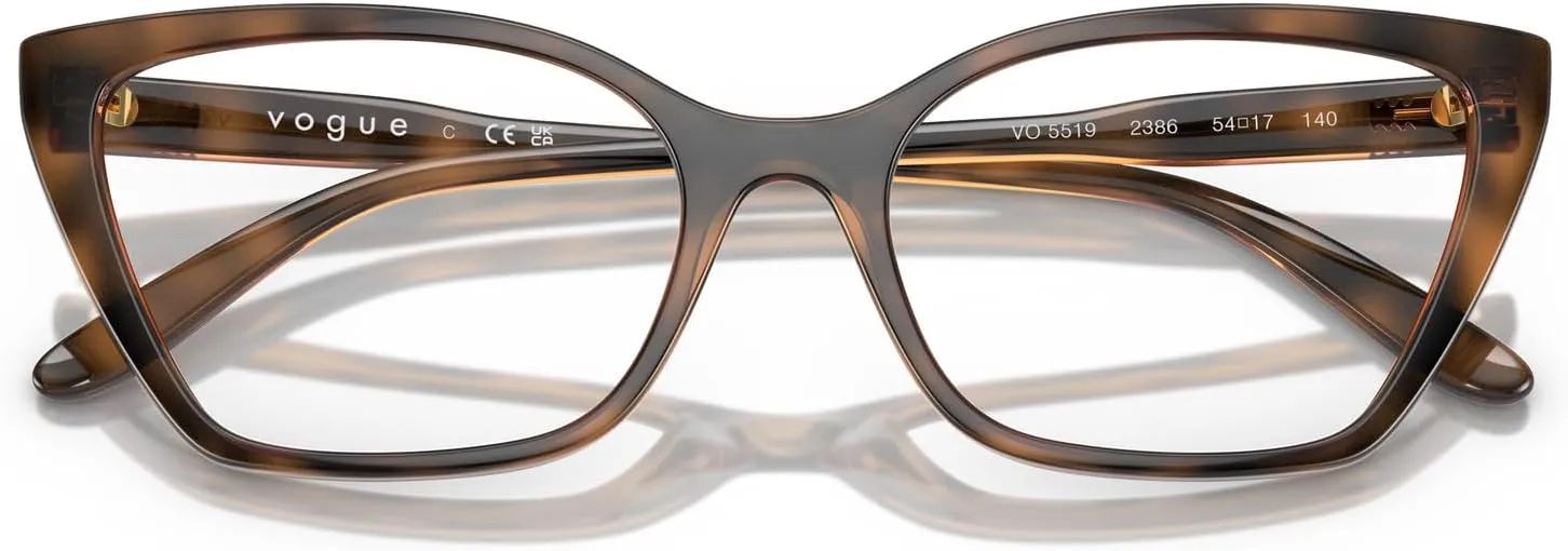 Vogue Eyewear Women's Vo5519 Cat Eye Prescription Eyewear Frames