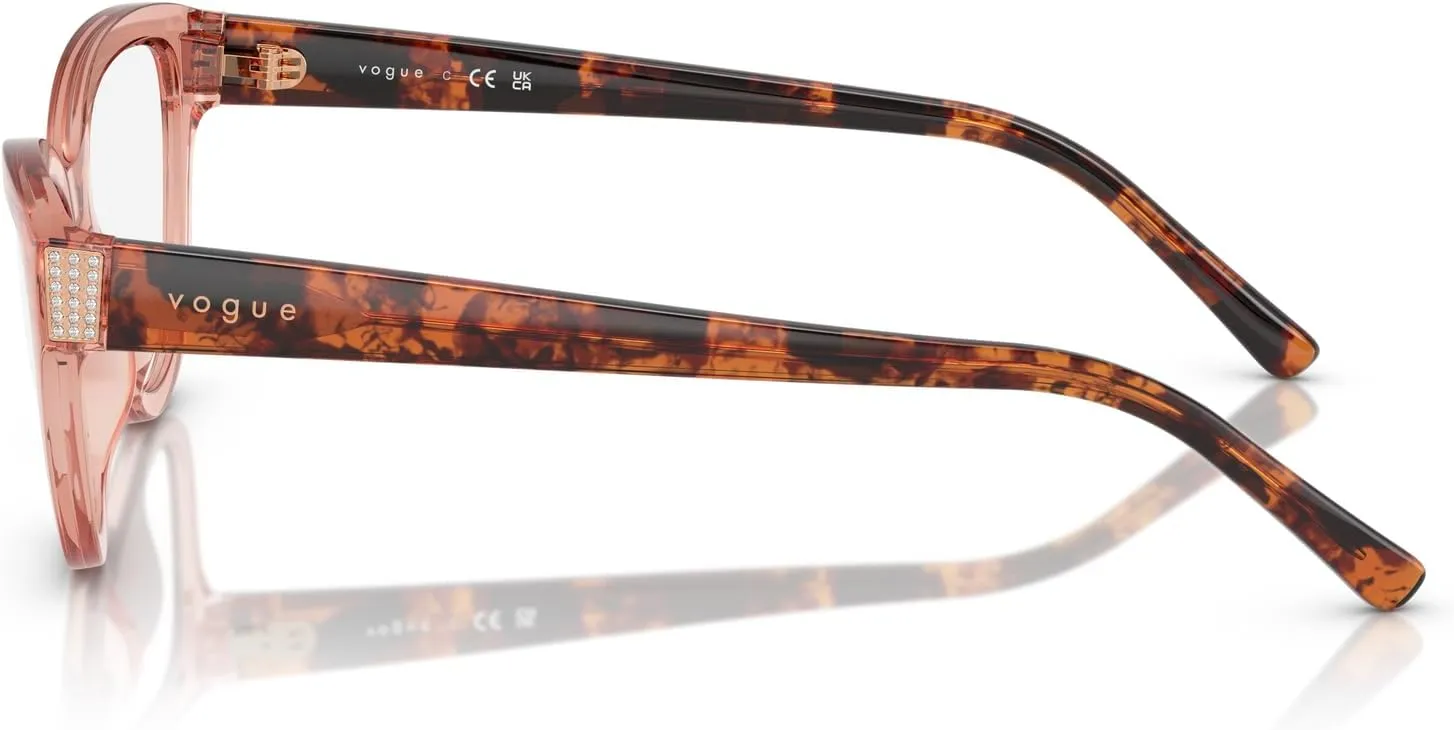 Vogue Eyewear Women's Vo5610b Cat Eye Prescription Eyewear Frames