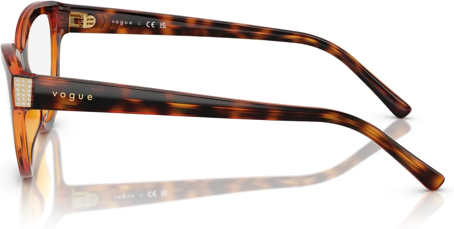 Vogue Eyewear Women's Vo5610b Cat Eye Prescription Eyewear Frames