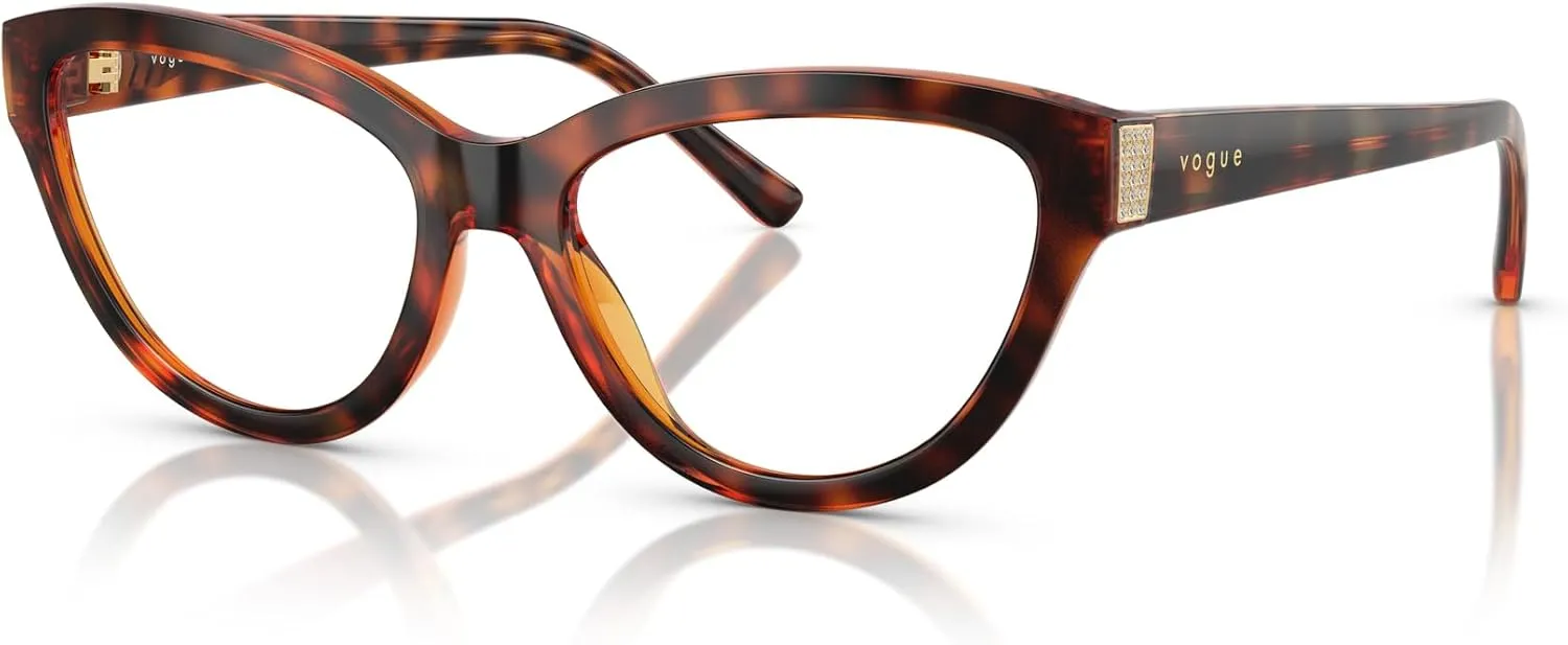 Vogue Eyewear Women's Vo5610b Cat Eye Prescription Eyewear Frames