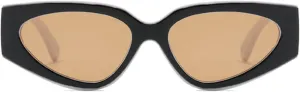 willochra Fashion Leopard Grey Sun Glasses Men 2025 Vintage Cat Eye Y2K Sunglasses Women Wide Leg Shades UV400