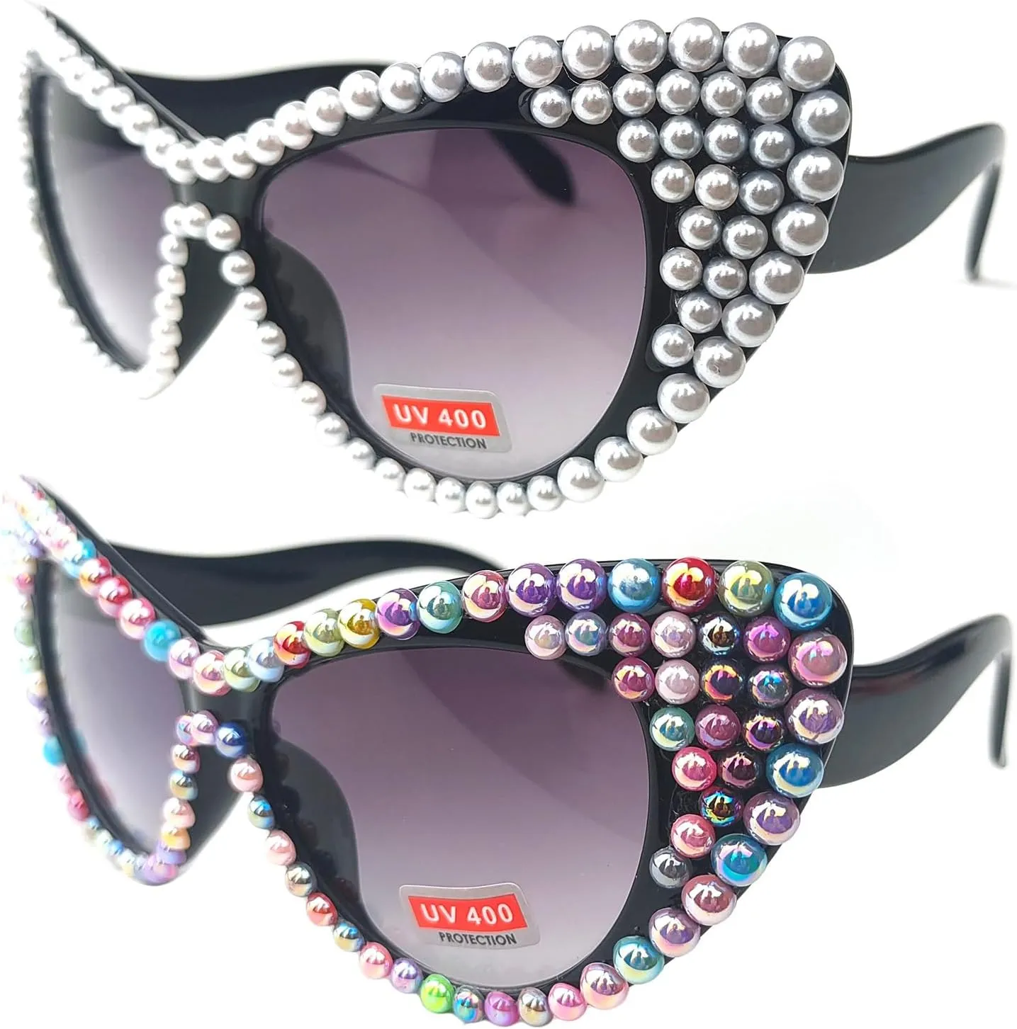 willochra Oversized Diamond Sunglasses Women Rhinestone Cat Eye Sunglasses Vintage Men bling party sunglasses Eyewear