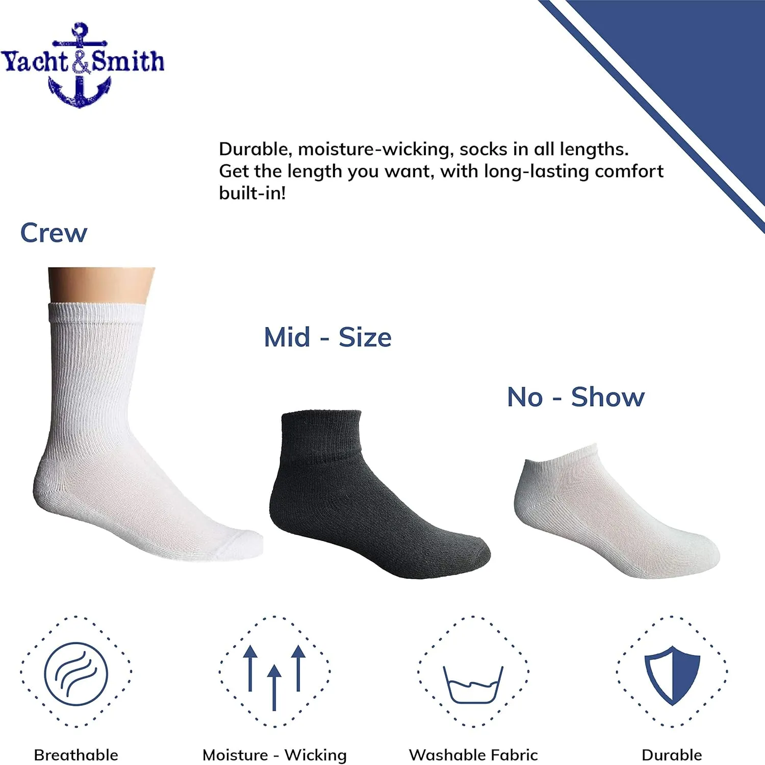 Womens 24 Pair Value Pack Cotton No Show Sport Athletic Socks, Bulk Pack Shoe Sock Liner Socks