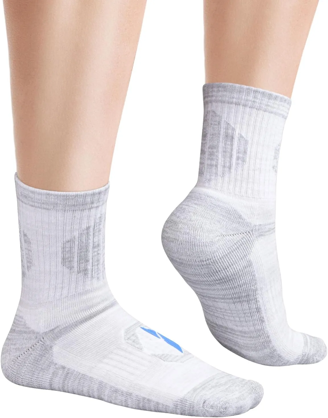 Women's Hiking Socks Cushioned Casual Athletic Socks Comfort Work Boot Socks Wicking Cotton Socks For Women