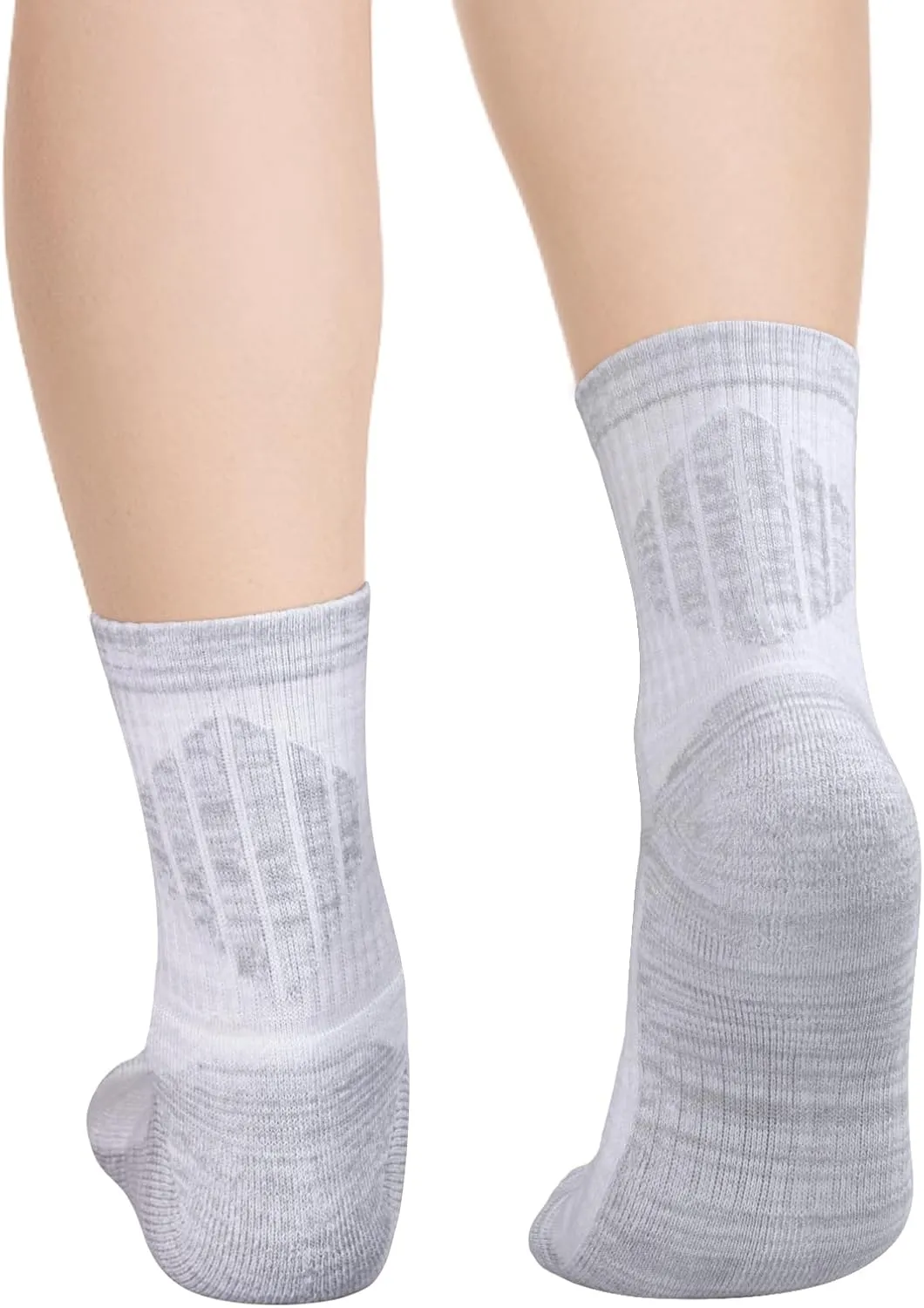 Women's Hiking Socks Cushioned Casual Athletic Socks Comfort Work Boot Socks Wicking Cotton Socks For Women