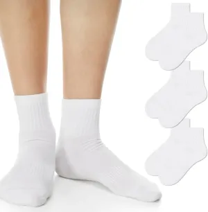 Women's Low Cut Ankle Socks Cotton Breathable Athletic Socks Cushioned Mini Crew Tube Socks Multiple Socks
