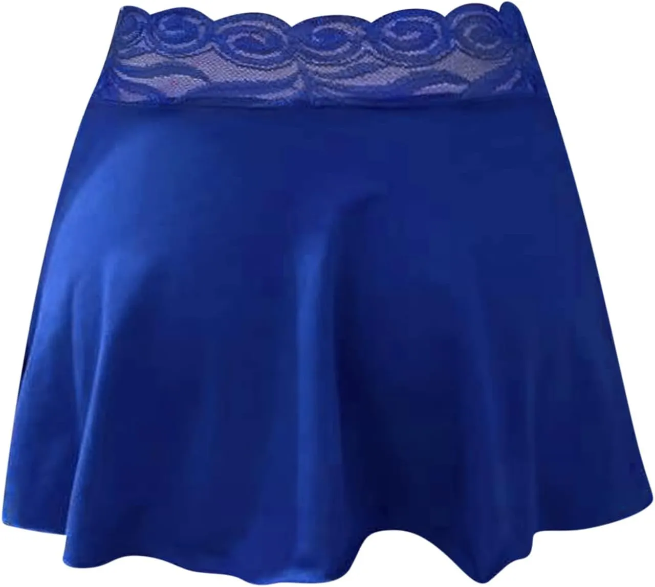 Women's Sexy See Through Sheer Micro Mini Skirt High Waist Party Short Skirt Rave Novelty Clubwear Skirt