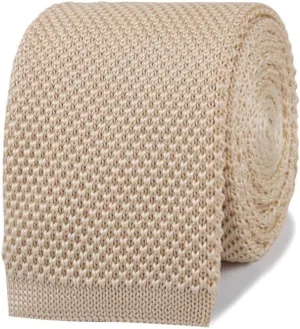 Yves Diablo Knitted Tie - Mens Wedding Tie - Formal and Casual Occasions