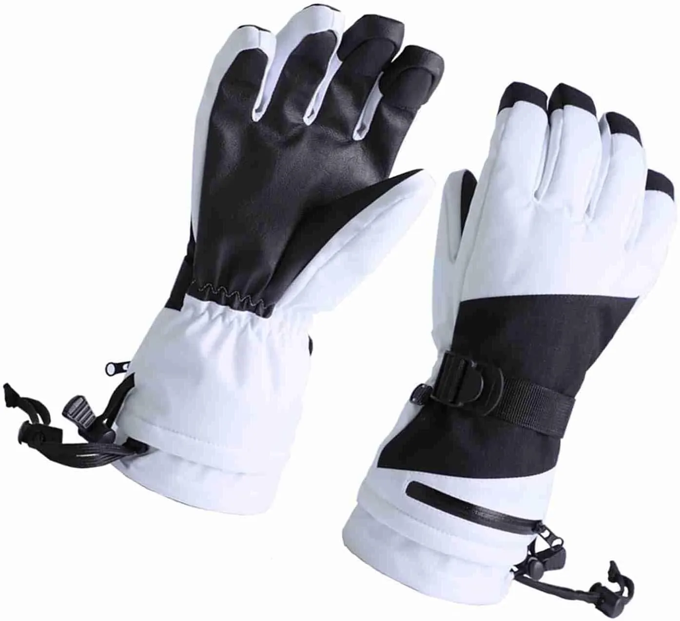 ZJchao Ski Gloves, Touchscreen Fingers Snow Ski Gloves Winter Gloves Winter Gloves Men Rope Design Driving Workout Running Hiking Cycling Snowboarding